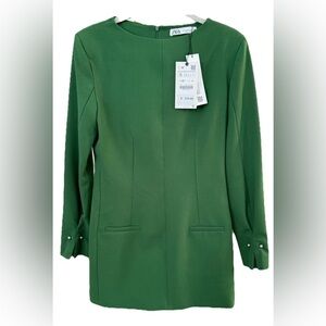 Zara Green Dress